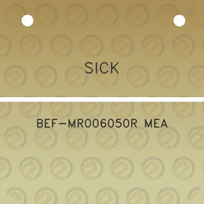 sick-bef-mr006050r-mea