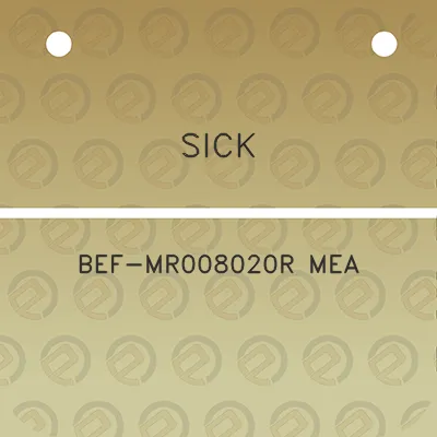 sick-bef-mr008020r-mea