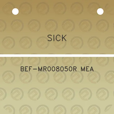 sick-bef-mr008050r-mea