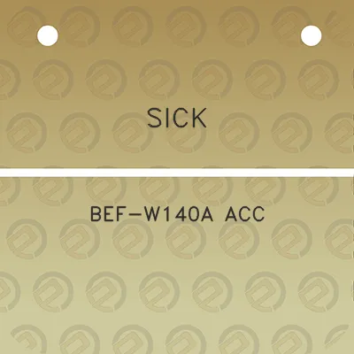 sick-bef-w140a-acc