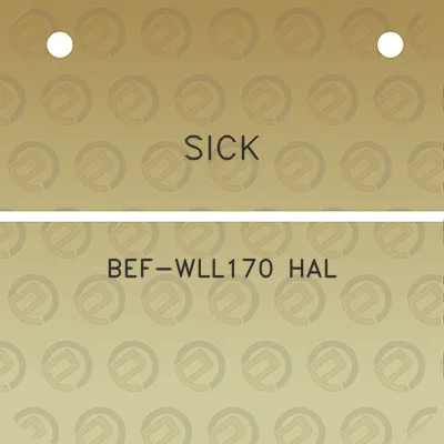 sick-bef-wll170-hal