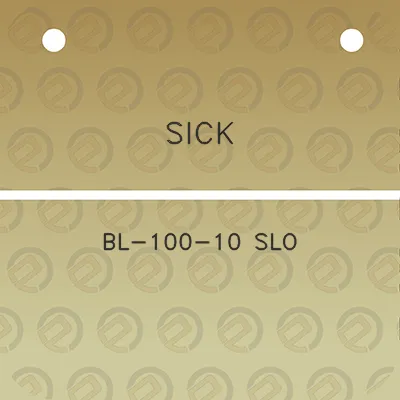 sick-bl-100-10-slo