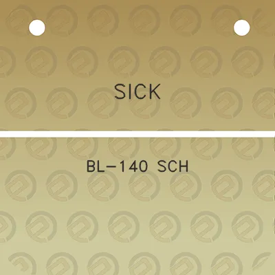 sick-bl-140-sch