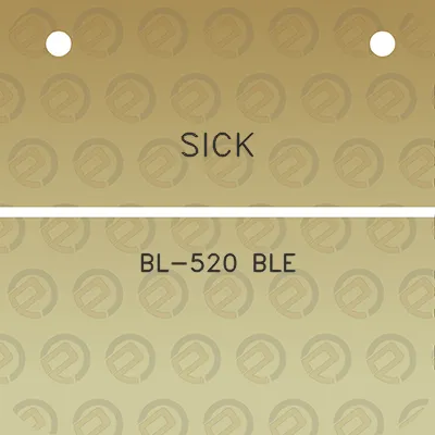 sick-bl-520-ble