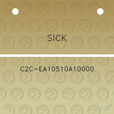 sick-c2c-ea10510a10000