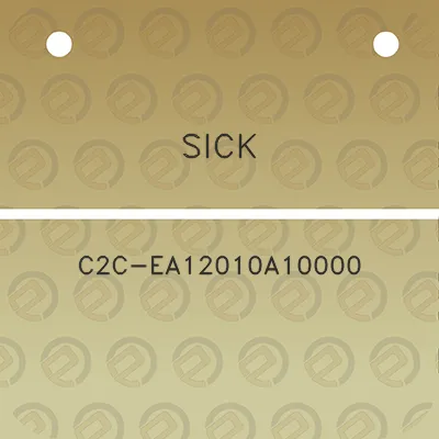 sick-c2c-ea12010a10000