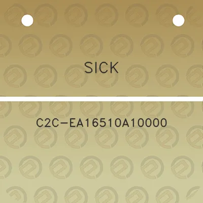 sick-c2c-ea16510a10000