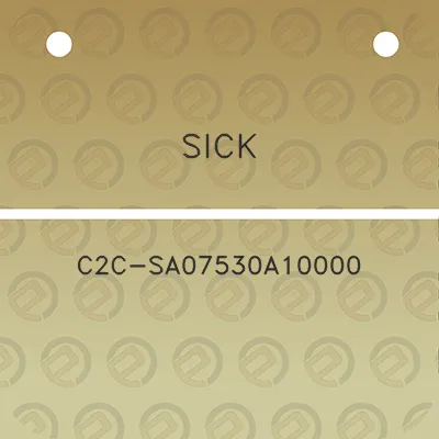 sick-c2c-sa07530a10000