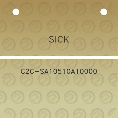 sick-c2c-sa10510a10000