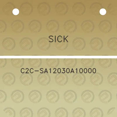 sick-c2c-sa12030a10000