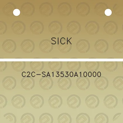 sick-c2c-sa13530a10000