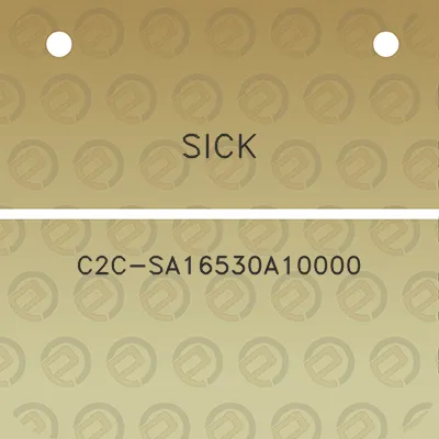 sick-c2c-sa16530a10000