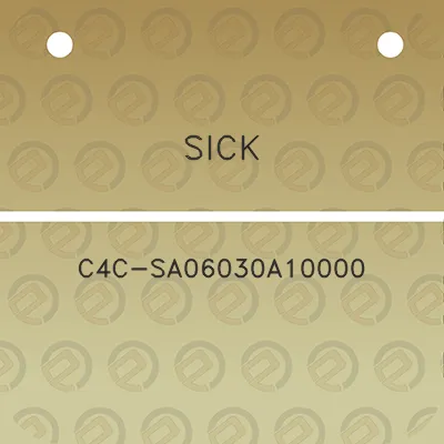 sick-c4c-sa06030a10000