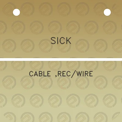 sick-cable-recwire