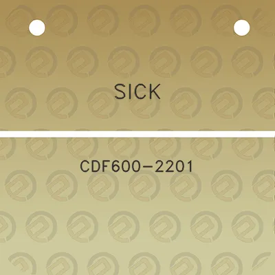 sick-cdf600-2201