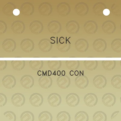 sick-cmd400-con