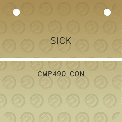 sick-cmp490-con