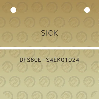 sick-dfs60e-s4ek01024