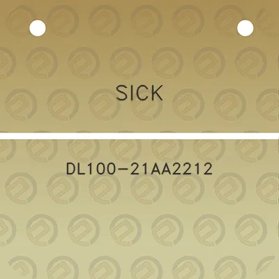 sick-dl100-21aa2212