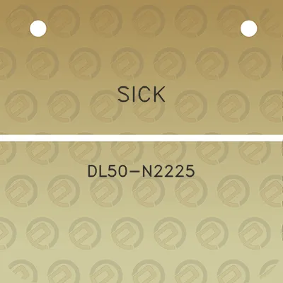 sick-dl50-n2225