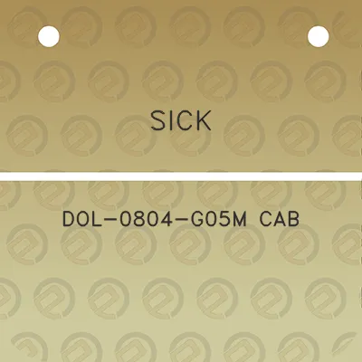 sick-dol-0804-g05m-cab