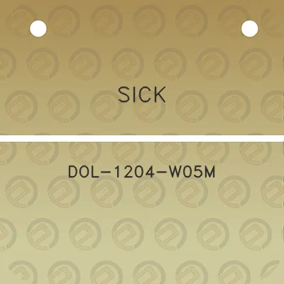 sick-dol-1204-w05m