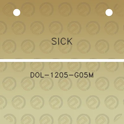 sick-dol-1205-g05m