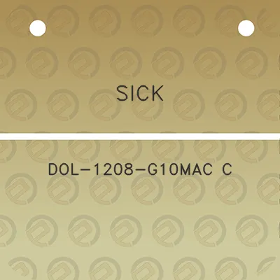 sick-dol-1208-g10mac-c