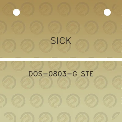 sick-dos-0803-g-ste