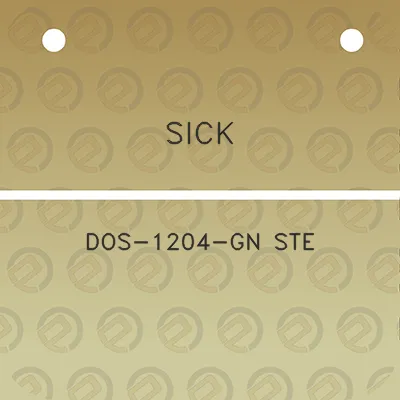 sick-dos-1204-gn-ste