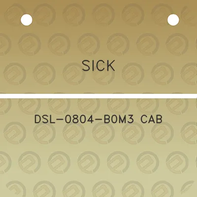 sick-dsl-0804-b0m3-cab