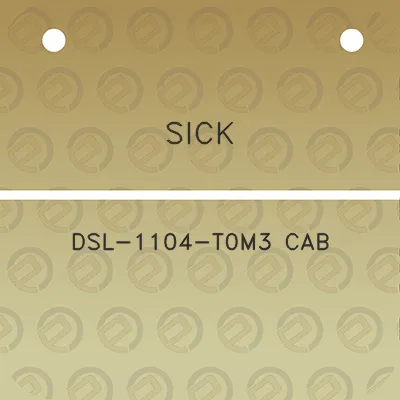 sick-dsl-1104-t0m3-cab