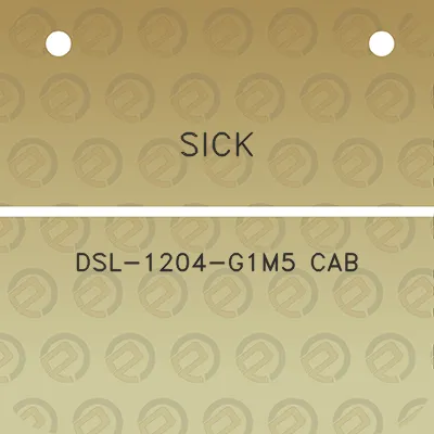 sick-dsl-1204-g1m5-cab