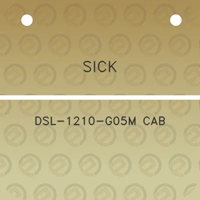 sick-dsl-1210-g05m-cab