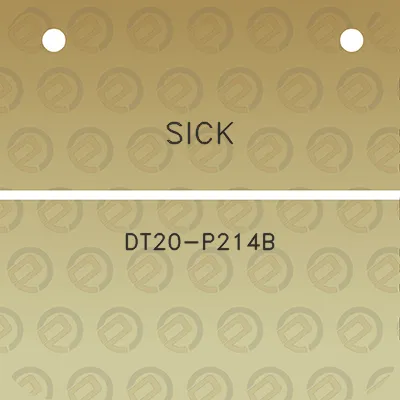 sick-dt20-p214b