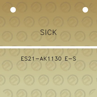 sick-es21-ak1130-e-s