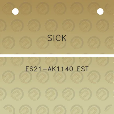 sick-es21-ak1140-est