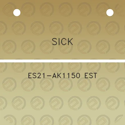 sick-es21-ak1150-est