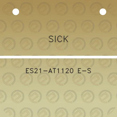 sick-es21-at1120-e-s