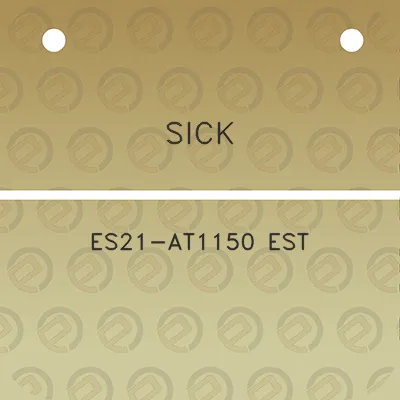 sick-es21-at1150-est