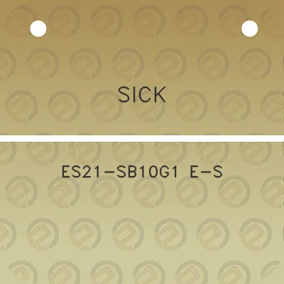 sick-es21-sb10g1-e-s