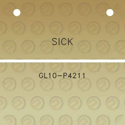 sick-gl10-p4211