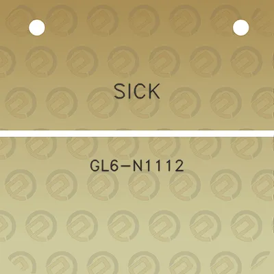 sick-gl6-n1112