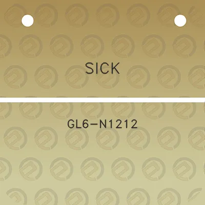 sick-gl6-n1212