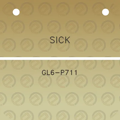 sick-gl6-p711