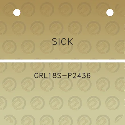 sick-grl18s-p2436