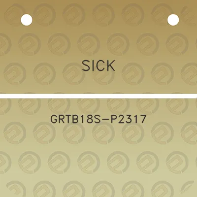 sick-grtb18s-p2317