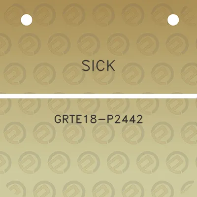 sick-grte18-p2442