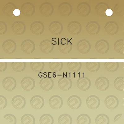 sick-gse6-n1111