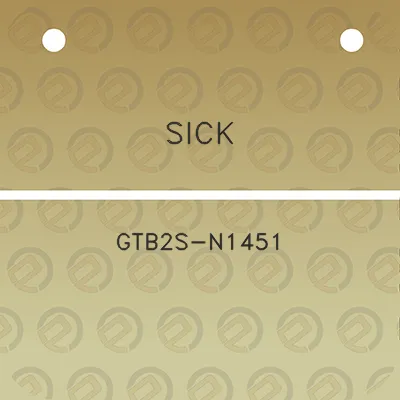 sick-gtb2s-n1451